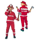 Produkt-Bild: Feuerwehrmann Feuerwehr 2tlg Kinder Kost&uuml;m