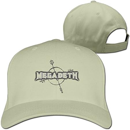 Unisex Megadeth Band Logo Fatal Illusion Peaked Hat Adjustable Cap