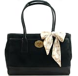 AUTHENTIC COACH HAMPTONS BUSINESS/SHOPPING SIGNATURE MADELINE 11558 (Black/Black)