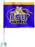 NCAA Louisiana State Fightin Tigers Car Flag