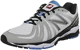 NEW BALANCE 890 Herren Laufschuhe, WeiÃ?/Schwarz/Silber/Blau, 41.5 - Breite D