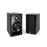 KEF C1 Bookshelf Speaker (Pair, Black)