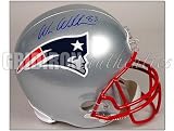 Wes Welker Autographed Patriots Full Size Deluxe Replica Helmet