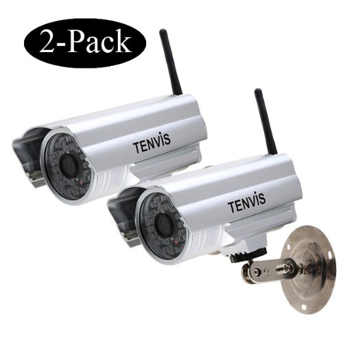 2 Pack Tenvis Ip602w Wireless Network Ip Camera Outdoor Waterproof 30 Ir Led Night Vision Motion Detection Wifi 802 11 Bg Support Iphone Ipad Android Best Buy Xabizeliz32