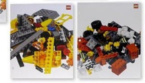 Lego 2-pack Pocket Folders with 2 Sheets Lego Stickers