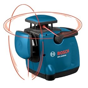 Bosch GRL160DHVCK Dual-Axis Rotary Laser with Fully-Automatic Leveling Extension Kit