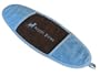 Soggy Paws Towel Small Brown and Blue