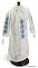 Heirloom Blue Dolls Nightgown ~ Hand Made in Romania for all 18