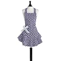 Apron 'french touch' "H&ocirc;tesse" cherries.