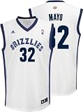 O.J. Mayo White Adidas NBA Revolution 30 Replica Memphis Grizzlies Youth Jersey