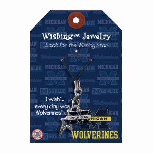 University of Michigan I Wish Cellphone Charm