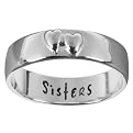 Sterling Silver Sisters Ring
