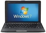 Asus EeePC 1001PXD 10.1 inch netbook (Intel Atom N455 1.66GHz, 1Gb, 250Gb, WLAN, Webcam, Win 7 Starter) - Blue