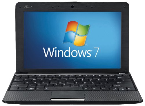 Asus EeePC 1001PXD 10.1 inch netbook  Intel Atom N455 1.66GHz  1Gb  250Gb  WLAN  Webcam  Win 7 Starter  - Black