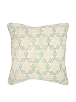 ICONS CORNER Cojín Artesanal (Amarillo / Verde)