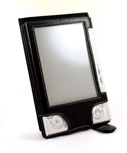 Tuff-Luv Napa Leather Case Cover for Sony Reader - Black