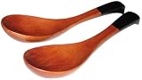 Asian Dining Wooden Spoons - Set of 2