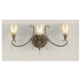Lake Geneve 27 Wide Three Light Bathroom Light Fixture by Murray Feiss