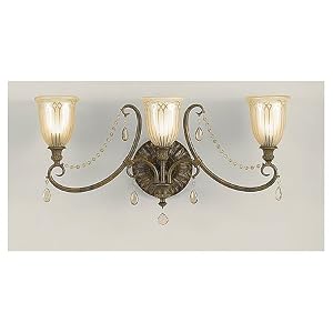 Lake Geneve 27 Wide Three Light Bathroom Light Fixture by Murray Feiss