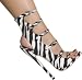 Outrageous Super Strappy Fetish Sandal