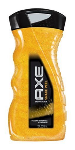 AXE Shower Scrub, Snake Peel, Case Pack (Six-12 Ounce Bottles)