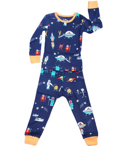 Hatley Alient PJ Set, Pyjamas, Boys, 2 years
