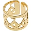 Adjustable Gold Toned BABY PHAT Ring