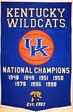 Kentucky Wildcats Embroidered 36x24 Wool Banner