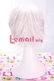 30cm Sakata Gintoki Gintama Short Straight Sliver White Party Wig Rw35