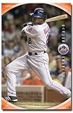 New York Mets (Carlos Delgado) Framed Sports Poster Print - 24