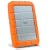 LaCie Rugged  500GB  externe Festplatte (2,5 Zoll,5400rpm) USB 2.0 & FireWire 400 & FireWire 800  sto�resistent  Design by Neil Poulton