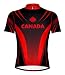 Primal Canada Men's Cycling Jersey - Red / Black