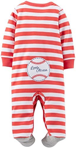Carter's Baby Boys' Striped Footie (Baby) - Little All Star - Preemie