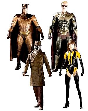  Watchmen Movie Action Figure Set No.1