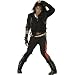LICNSD MICHAEL JACKSON BAD FANCY DRESS 7PIECE COSTUME L
