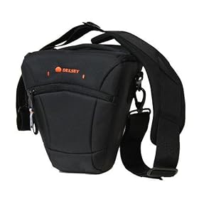Delsey ODC 41 ZOOMSTER DSLR Camera Bag (Black)