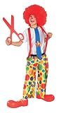 Kids Chuckle King Clown Costume - Child Large