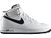 Children's Nike Air Force One Mid (White-Black)