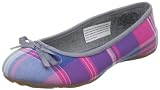Polo by Ralph Lauren Allie Refined Flat (Toddler/Little Kid/Big Kid),Blue Madras Plaid,4 M US Big Kid