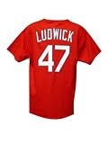 Ryan Ludwick St Louis Cardinals Red Jersey Name and Number T-Shirt
