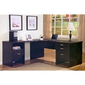 L Shaped Desk With Filing Cabinets