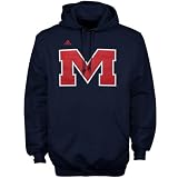 NCAA adidas Mississippi Rebels Navy Blue Second Best Pullover Hoodie Sweatshirt