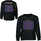 Reebok Minnesota Vikings Adrian Peterson Youth Player Long Sleeve T-Shirt