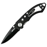 M-Tech Folding Knife Pocket Matte Black Small