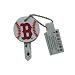 Boston Red Sox Soft Rubber Key Jacket Keychain
