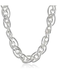 Anne Klein "Fair Lady" Chain Link Collar Necklace, 16"