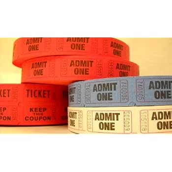 Set A Shopping Price Drop Alert For PM Company Admit One Ticket Rolls, Assorted(59001)