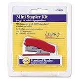 New-Legacy 14115 - Mini Stapler with 1000 Staples, Desktop/Portable, Black  ....