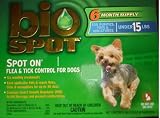 BIO SPOT DOG SPOT ON 6 MONTH SUPPLY UNDER 15#