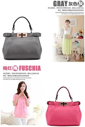 Spring New Style Beautiful Trendy Female Mini Handbags for Girls Purse Small with Padlock Black